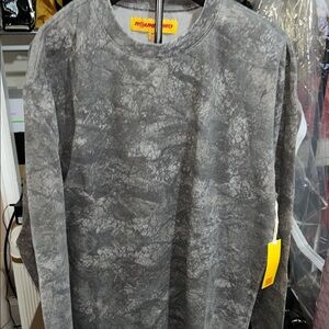 Gray Long Sleeve Men's Shirt